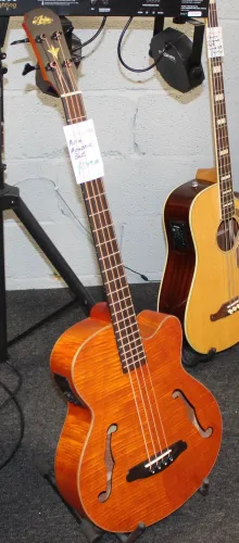 Aria Electro Acoustic Bass Guitar Acoustic Bass