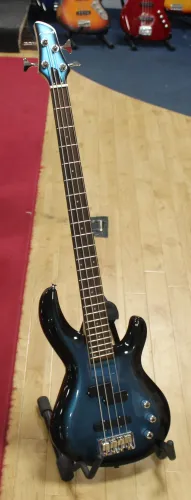 Aria Pro 2 Blue Electric Bass Guitar