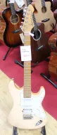 Aria Fullerton Cream Stratocaster Type Electric Guitar Sarum Guitars & Drums Salisbury Wiltshire 04