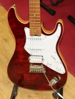 Aria Fullerton Red Stratocaster Type Electric Guitar Sarum Guitars & Drums Salisbury Wiltshire 03 - Click to enlarge