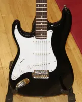 Aria STG Left Handed Stratocaster Type Electric Guitar Black Sarum Guitars & Drums Salisbury Wiltshire 03 - Click to enlarge