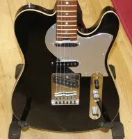 Aria Nashville Telecaster Like Guitar Rosewood Top Silver Scratch Plate Sarum Guitars & Drums Salisbury Wiltshire 03 - Ayrıntı için tıklayınız