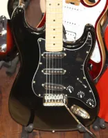 Aria Pro 2 STG Maple Fingerboard Strat Type Electric Guitar Black Sarum Guitars & Drums Salisbury Wiltshire 02 - Click to enlarge