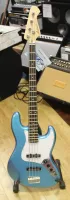 Aria Pro 2 STB Series Electric Bass Guitar Blue Sparkle 04 - Click to enlarge