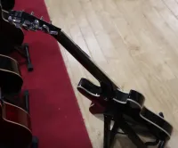 Aria Pro Fixed Heel Electric Guitar Black Sarum Guitars & Drums Salisbury Wiltshire 01 - Klik for større billede