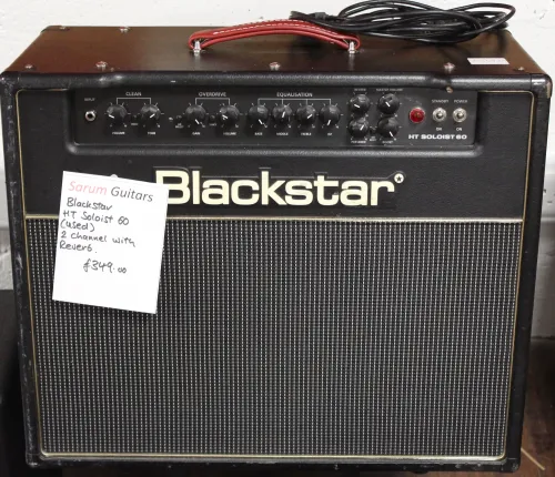 Blackstar HT Soloist 60W Combo Tube Amplifier 2 Channel Reverb 03