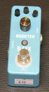 Blaxx Booster Pedal Guitar Boost Pedal Sarum Guitars &  Drums