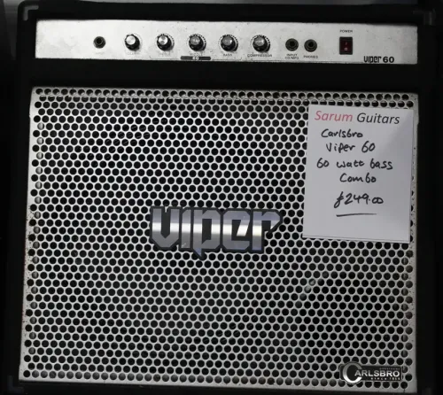 Carlsbro Viper 60w Bass Amplifier Bass Combo Amp