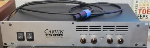 Carvin TS100 Bass Amplifier Tube Powered Valve Amp Sarum Guitars & Drums