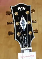 FGN Fujigen Les Paul Type Electric Guitar Black Sarum Guitars & Drums Salisbury Wiltshire 02 - Cliquer pour agrandir