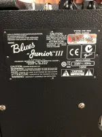 Fender Blues Junior 15w Tube Mk3 Guitar Amplifier Sarum Guitars Music Shop 01 - Click to enlarge