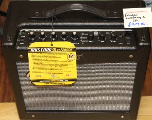 Fender Mustang 1 20W Modelling Amplifier Guitar Amp Sarum Guitars 04