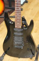 Kramer Electric Guitar Black Sparkle Korean 24 Fret Micro Tuners Sarum Guitars 06 - Click to enlarge