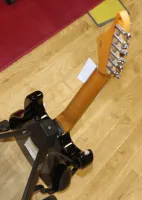 Levinson Sceptre Black Stratocaster Shape Electric Guitar 01 - Click to enlarge