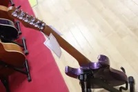 Levinson Sceptre Ventana Purple Stratocaster Type Electric Guitar Sarum Guitars and Drums Salisbury 04 - Натисніть, щоб збільшити
