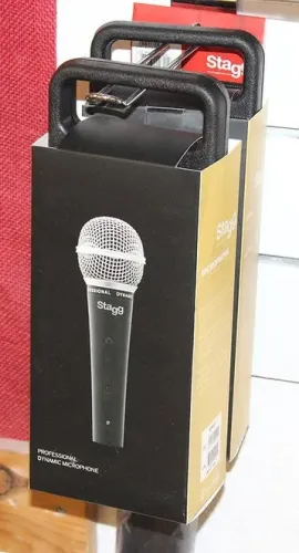 Stagg Professional Dynamic Microphone Inc Lead