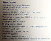 Stagg USB Microphone Set Cardioid Vocals Podcasts Instruments Mic 01 - Click to enlarge