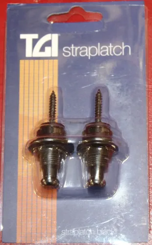TGI Straplocks Guitar Strap To Guitar Button Locking System 