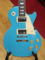 Northstar NS3CB Les Paul Style Electric Guitar Blue Sarum Guitars Salisbury Wiltshire 04 - Clic para agrandar