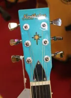 Northstar NS3CB Les Paul Style Electric Guitar Blue Sarum Guitars Salisbury Wiltshire 03 - Clic para agrandar