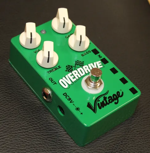 Vintage VFX01 Overdrive Pedal Guitar Effects Pedal Sarum Guitars & Drums 04