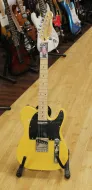 Vintage V20 Telecaster Type Electric Guitar Yellow Sarum Guitars & Drums Salisbury 02