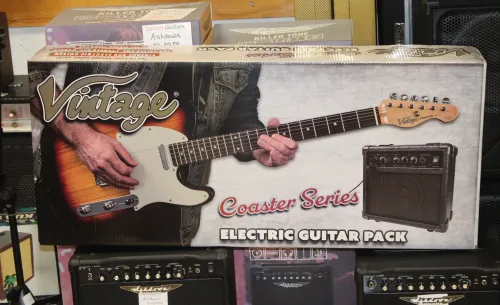 Vintage Guitar Set Vintage Coaster Series Full Kit Guitar Gift 03