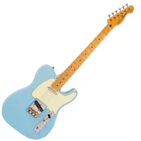 Vintage V75 Reissued Electric Guitar - Laguna Blue 06 - Zum Vergrößern anklicken